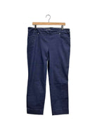 HILARY RADLEY navy denim look women's XL pants