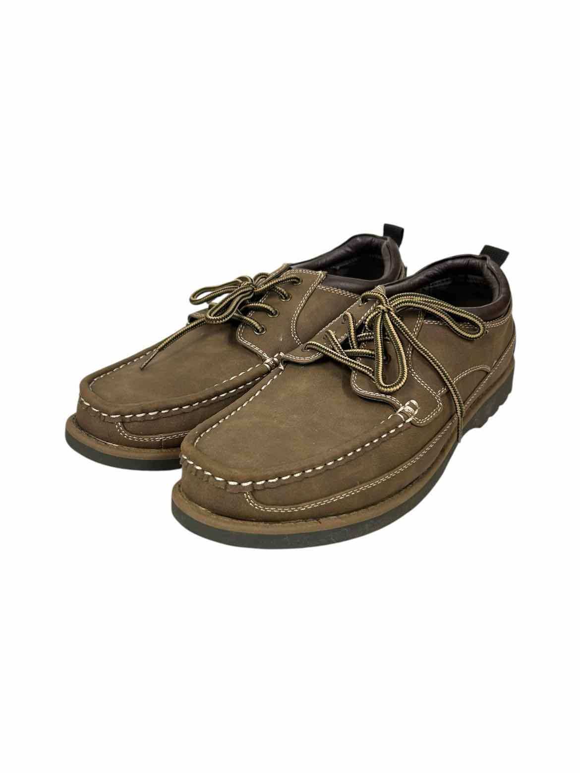SADDLEBRED brown men's shoe size 10.5 side view