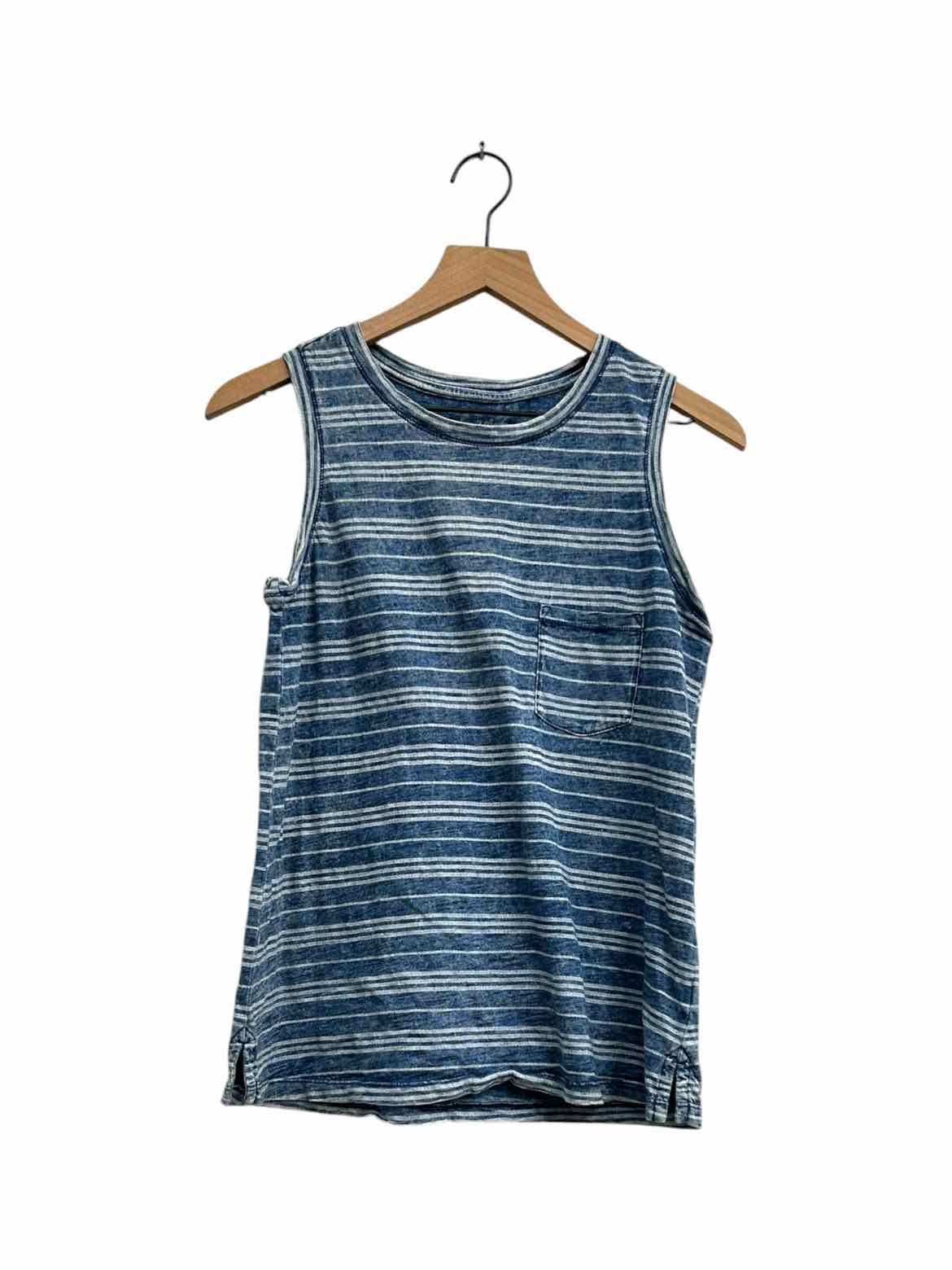 UNIVERSAL THREADS navy and white striped women's size S tank top