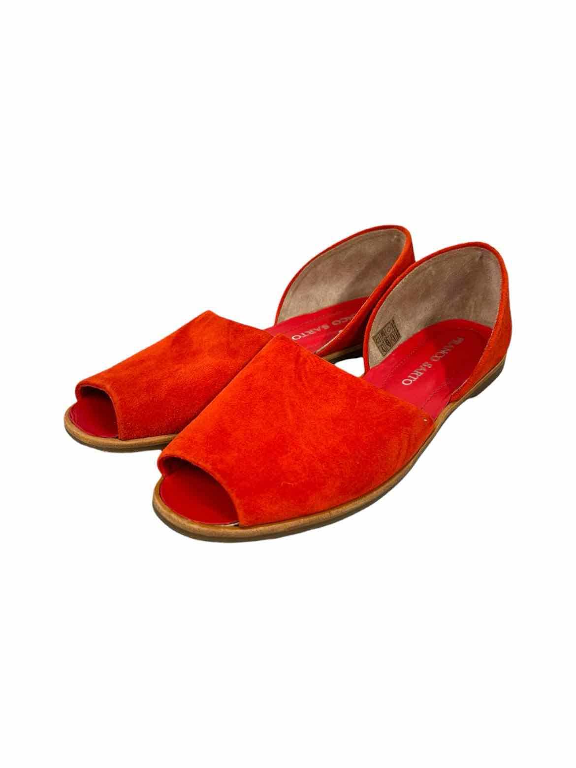 FRANCO SARTO red women's shoes size 8