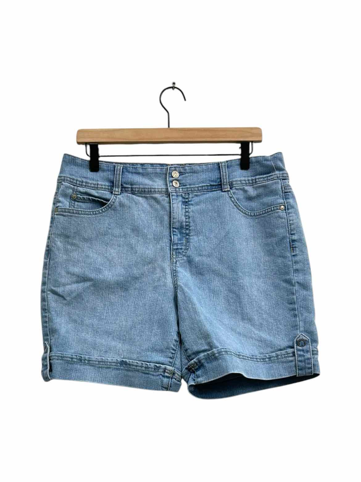 HANNAH DENIM women's size 12 denim shorts