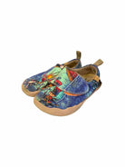 UIN BLU/AQUA/RED child size 8 shoes with The Nutcracker pattern